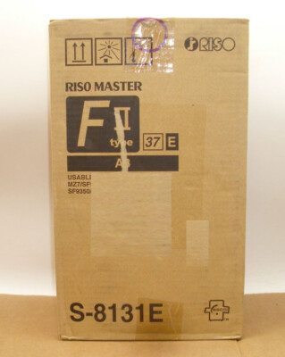 Riso S-8131E Master FII type 37 E  für MZ7 SF9350 EII 5350 9350 EZ RZ 370 570