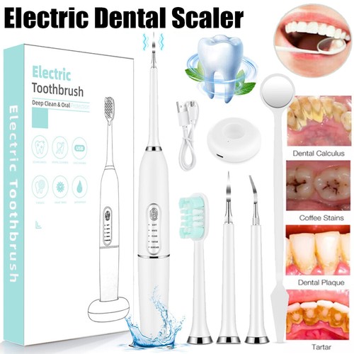 Dental Scaler Elektrisch Schall Zahnstein Zahnstein Plaque Entferner Zahnflecken Werkzeug