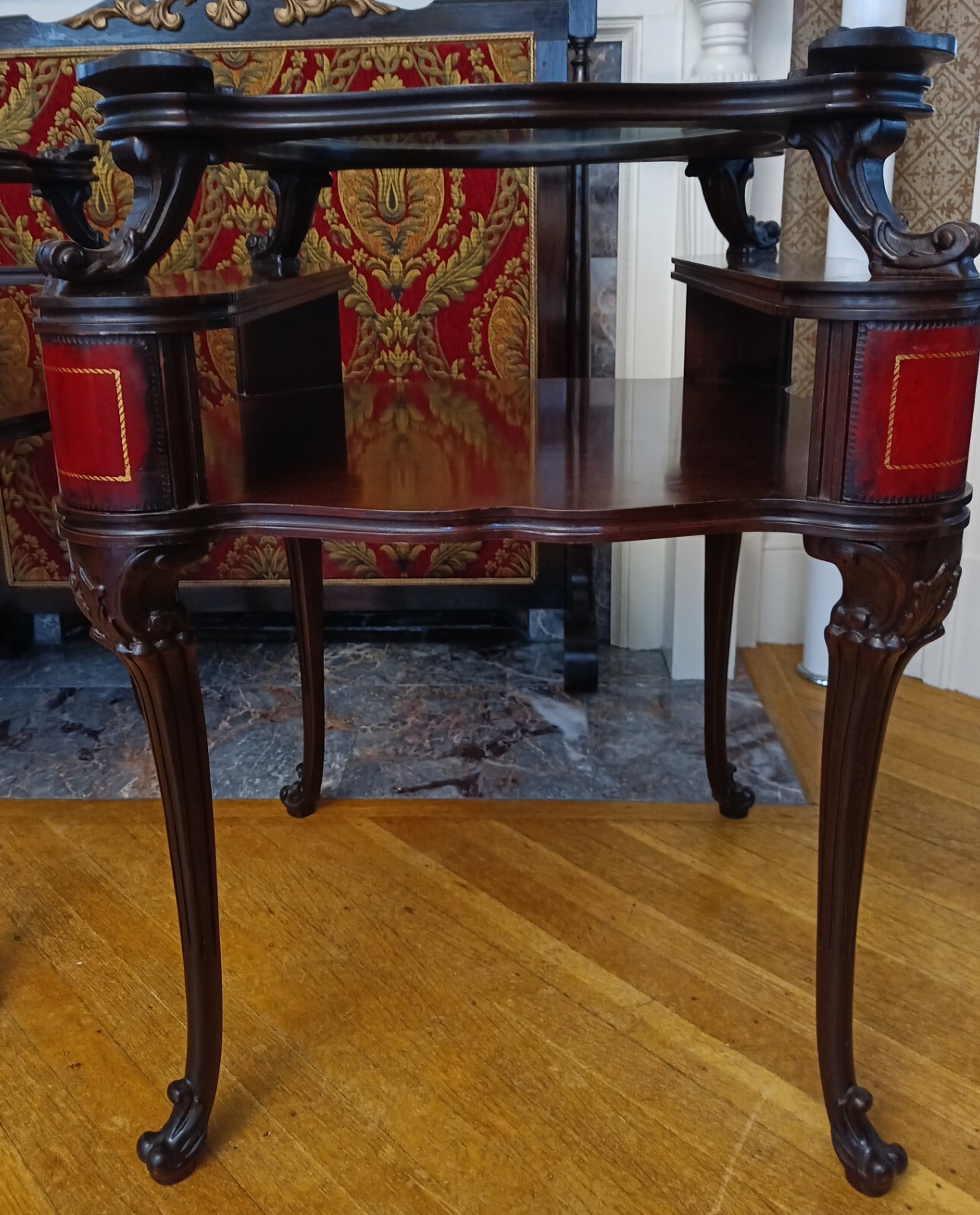 Antique Mahogany Coffee Table, Pair of Matching Antique Side Tables. eBay