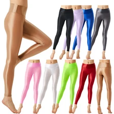 Women's Tights Sports Underwear Workout Pants 90 Degree Activewear Silky Skinny