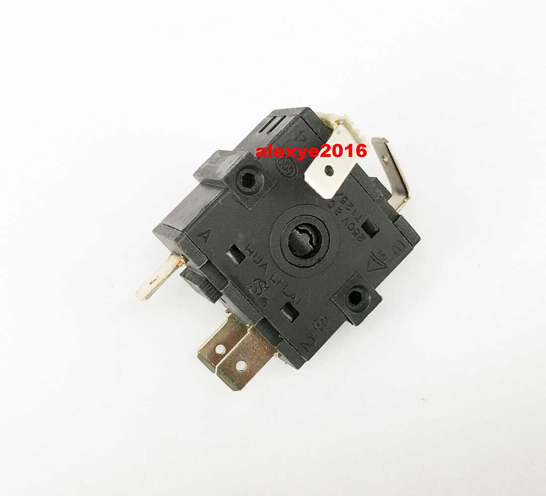 1 PCS HUA LI LAI FZ31-9 Rotary Switch 5 Pins 4 Rotary Positions