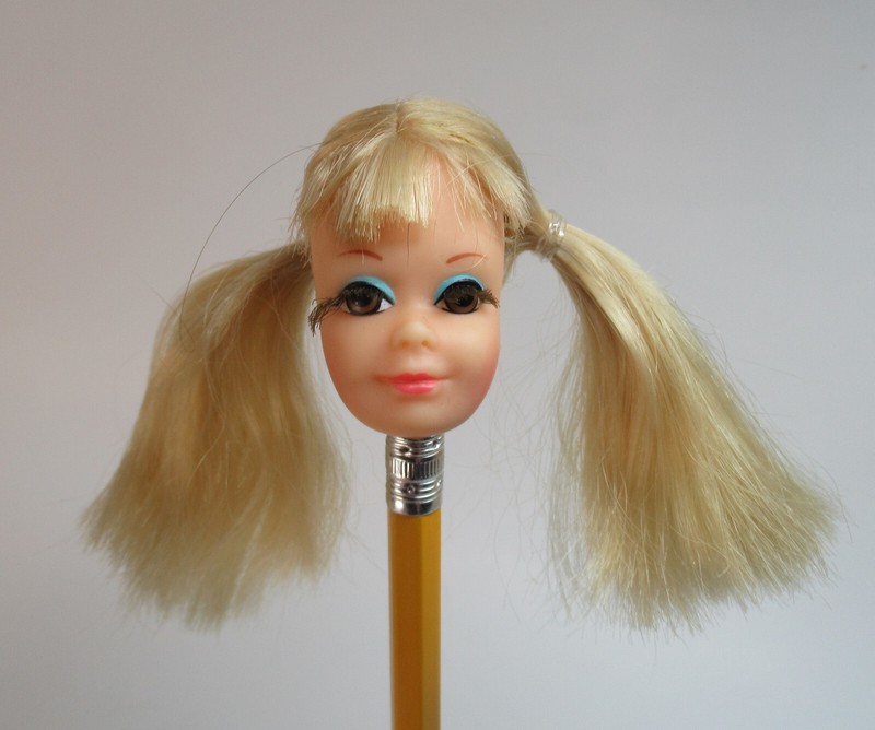Vintage Barbie Head Mod Barbie Friend PJ Midge Facemold Japan