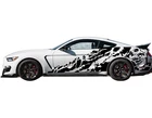 Nightmare Sticker for Ford MUSTANG Skull Vinyl Design Graphics Decal 2015 - 2023