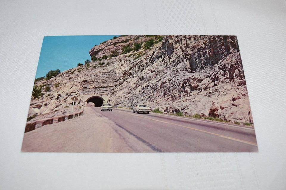 Tunnel Vista U S Highway 82 Cloudcroft New Mexico Postcard F. J. Schaaf