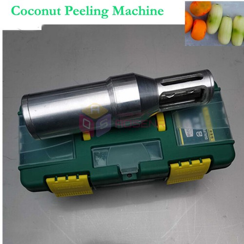 Portable Coconut Skin Scraper Electric Coconut Husk Peeling Machine Skin Remover - Picture 1 of 6