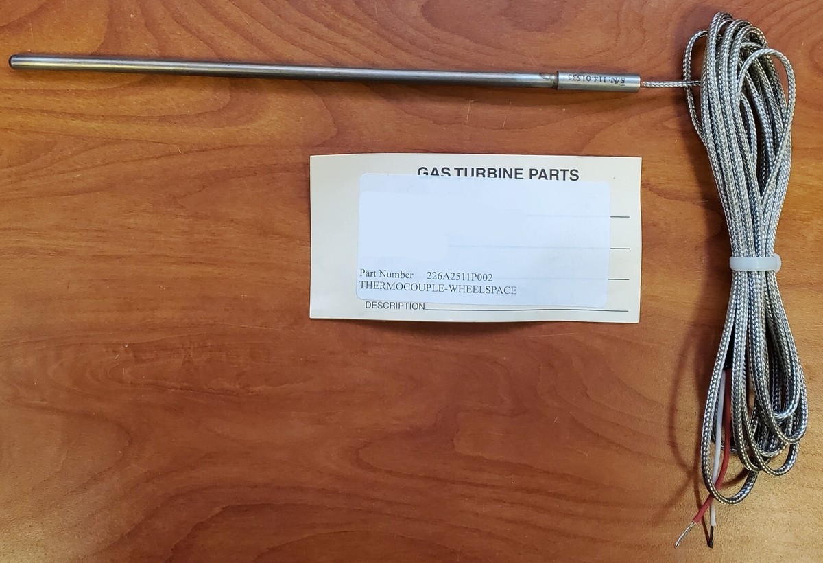 GE THERMOCOUPLE-WHEELSPACE GE PN: 226A2511P002 | eBay