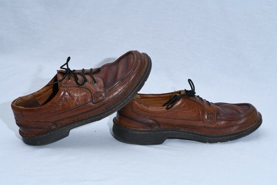 Rockport Brown Leather Lace-Up Shoes 10M Rockport Mens Shoes 10M Leather Oxford Ties Brown Tan | eBay main image 4
