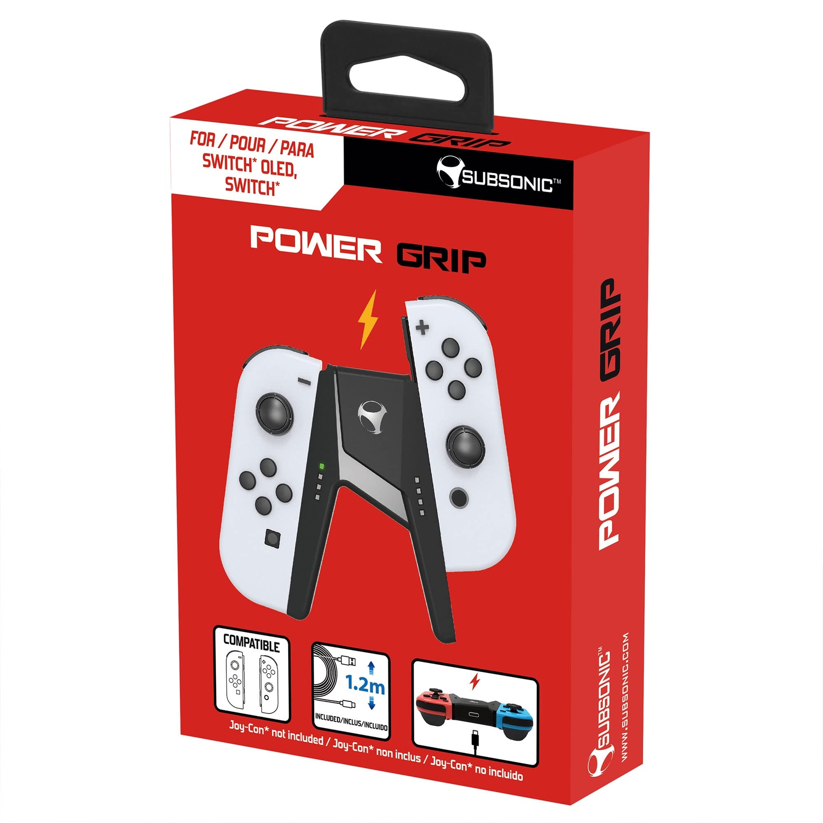 Nintendo Switch Subsonic Power Grip (Switch / Switch Oled) Game NUOVO