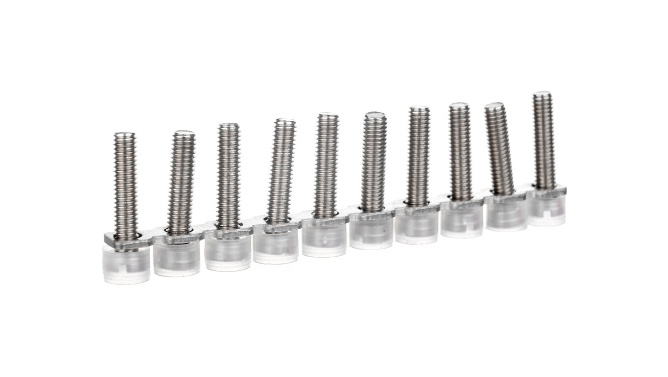 Jumper for terminal blocks 10-pole 6mm pitch ISSBI 10-6 0301505 /T2UK