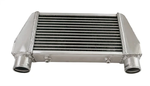 19"x11"x3" Universal Aluminum Front Mount Intercooler 2.5" Inlet&Outlet ONE SIDE - Picture 5 of 6