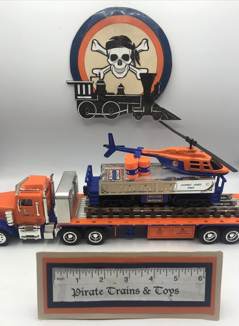 toy truck on flatbed