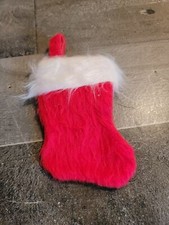 Mini Vintage Stocking xmas decor