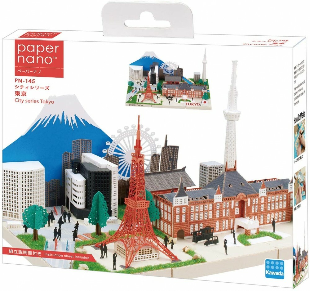 Paper Nano City Series Tokyo PN-145 Kawada Popular Lots of tourist