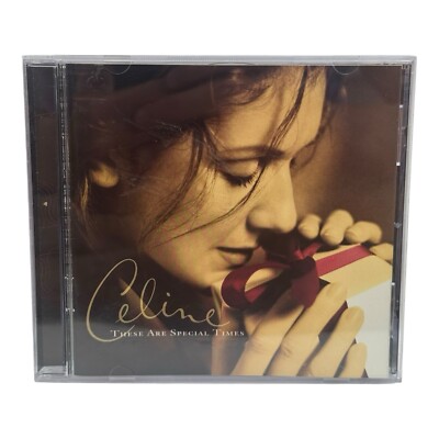celine dion cigarette Celine Dion: These Are Special Times (CD 1998 Sony) Holiday