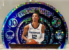 JERSEY # MATCH! 2020-21 Crown Royale Test Of Time Ja Morant 12/75! GRIZ (1/1)!