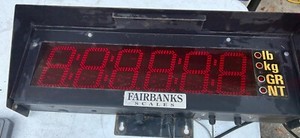Fairbanks 1605 remote display