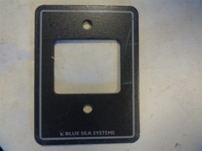 BLUE SEA SYSTEMS DARK GRAY BLANCK SWITCH PANEL 3'' X 4'' MARINE BOAT
