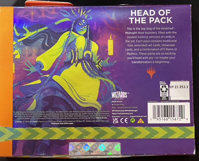 Magic: the Gathering Innistrad: Midnight Hunt Collector Booster Magic: the Gathering Innistrad: Midnight Hunt Collector Booster