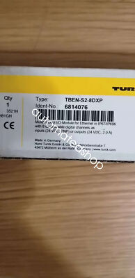 TBEN-S2-8DXP TURCK Ethernet multi-protocol RFID module new Shipping DHL or FedEX