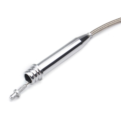 700R4 STAINLESS BRAIDED KICKDOWN CABLE SBC BBC TRANSMISSION DETENT HOT ROD #6051 - Picture 8 of 9