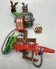 Vintage 1991 TMNT  Don's Telephone Line Rider Backpack - Wind Up Turns Lid