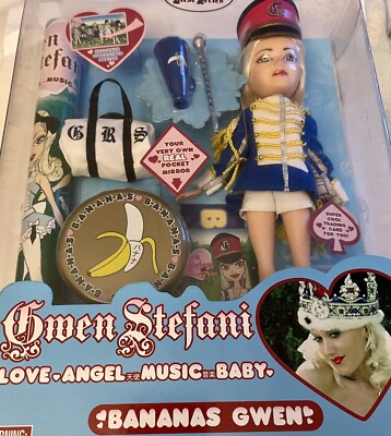 Gwen Stefani Bananas Gwen Puppe 'Love Angel..Music..Baby' Limited Edition Figur