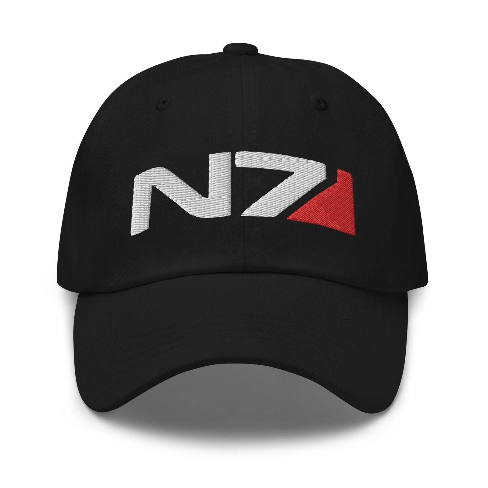 N7 Hat , N7 Mass Effect Hat (Embroidered Dad Cap)