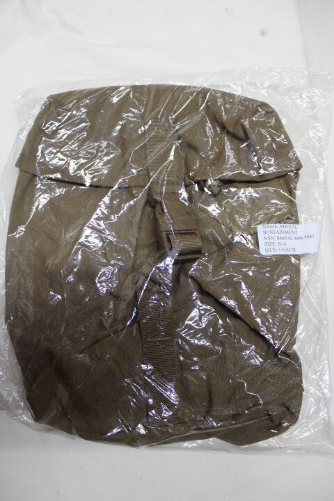 2 US Military Issue Sustainment Pouch CIF USMC Molle Coyote FILBE