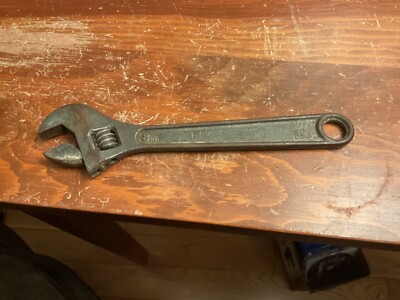 Vintage 8'' Lakeside 84-4700 Adjustable Forged Alloy Steel Wrench ... Made in USA