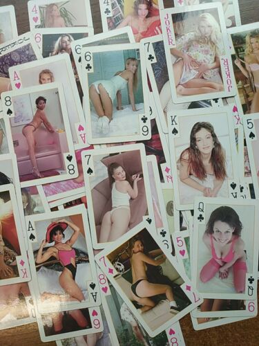 Vintage playing cards, erotica, 54 pieces of playing cards, body art, art - Picture 2 of 24