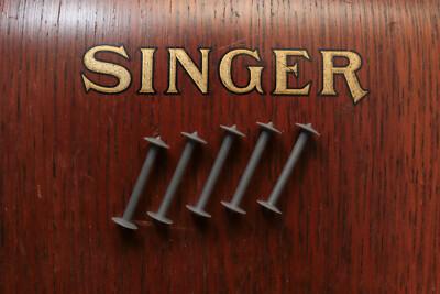 5 x Nähmaschinenspulen für Vintage Singer 127 128 27 28 48 Shuttlemaschinen