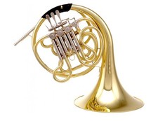 LEVANTE LV-HR4525 F/Bb BRASS DOUBLE FRENCH HORN w/ LIGHT CASE