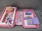 Vintage Cabbage Patch Love N Go Nursery Doll & Case