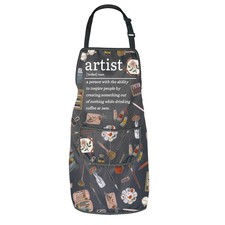 Artist Definition Apron Painting Artist Apron with Pockets Paint Lovers Gifts...