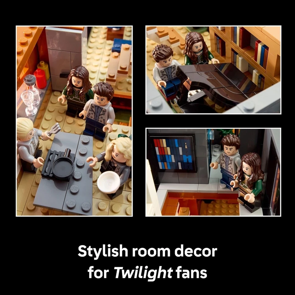 LEGO Ideas Crepúsculo La Casa Cullen - Juego Coleccionable para Adultos 18+ - Hágalo Usted Mismo Fantasía Foto 3 de 4