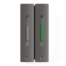 Shampoo and Conditioner Dispenser 2-Chamber Wall-Mounted Shower Soap Dispense...