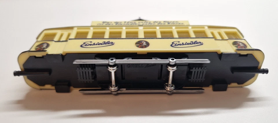 Straßenbahn * Grell Modell * Einsiedler Bier * ähnlich H0 1:87 * Standmodell - Bild 2 von 4