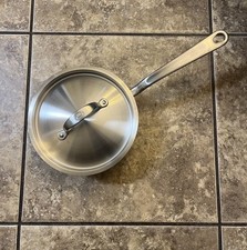 Made In Cookware Stainless Steel Saucier Pan Pot w/ Lid - 2 QT Made-In Italy