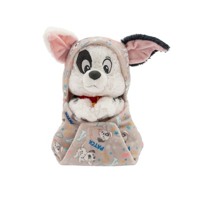 Disney Baby 101 Dalmatians Patch Plush Toy Super Soft with Reversible Swaddle