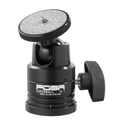 Foba BENTA SuperBall M1 Head with Camera Plate (Open Box)