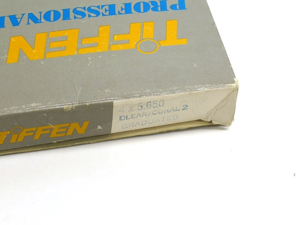 Tiffen 4x5.65" Coral 2 hard edge graduated vertical filter 4x5.650 4565CGCO2HV - Image 4 of 4