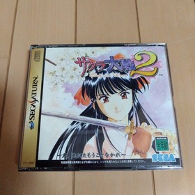 Sakura Wars Series Set of 4 Sega Saturn Software Japanese version 26a