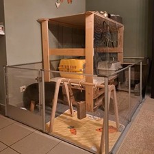 Clear Acrylic Dog Playpen Indoor Whelping Box Pet Cage for Puppies Bunny Cat Pig
