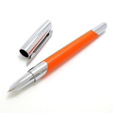 Penna stilografica S.T.Dupont 400737 DEFI MILLENIUM arancione nuova