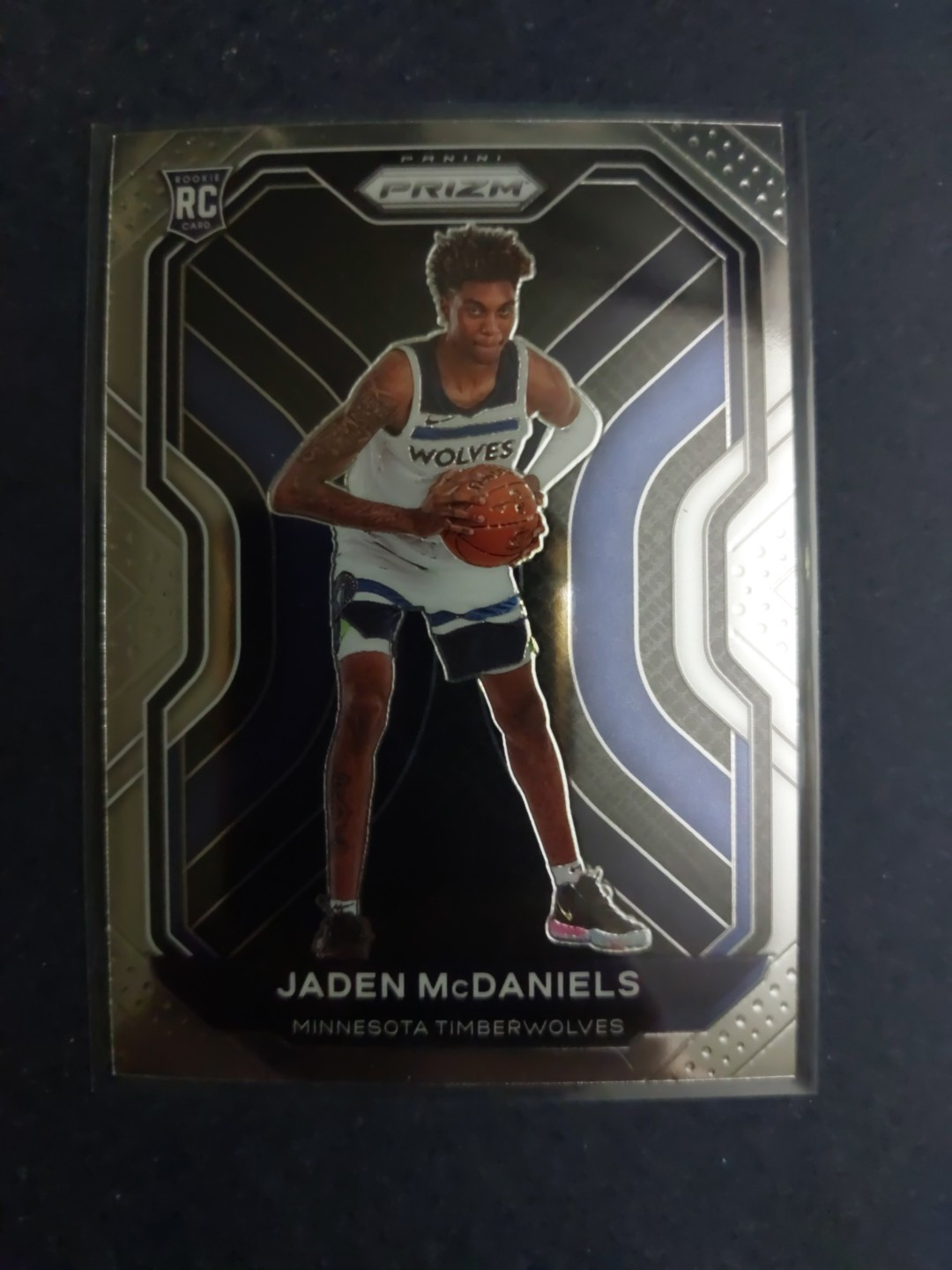 2020-21 Panini Prizm Jaden McDaniels #277 Rookie