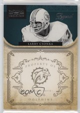 2011 Playoff National Treasures Legend 10/99 Larry Csonka #176 HOF 0n8h
