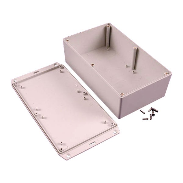 Hammond FRABS Enclosure Flanged Lid 193 x 113 x 61mm Grey