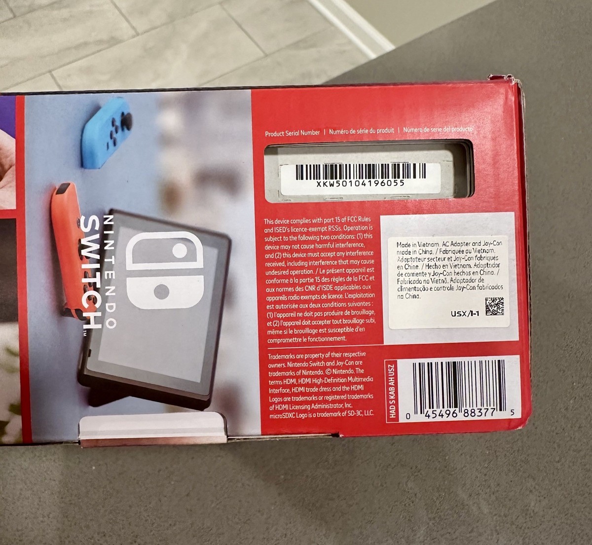未開封 Nintendo Switch 青/オレンジ 新品未開封】Nintendo Switch 本体 オレンジ・青
