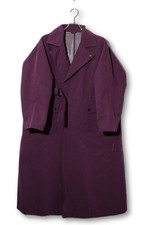 JOHNBULL Men's Tielocken Coat Purple M Thin Polyester/Nylon Excellent Condition