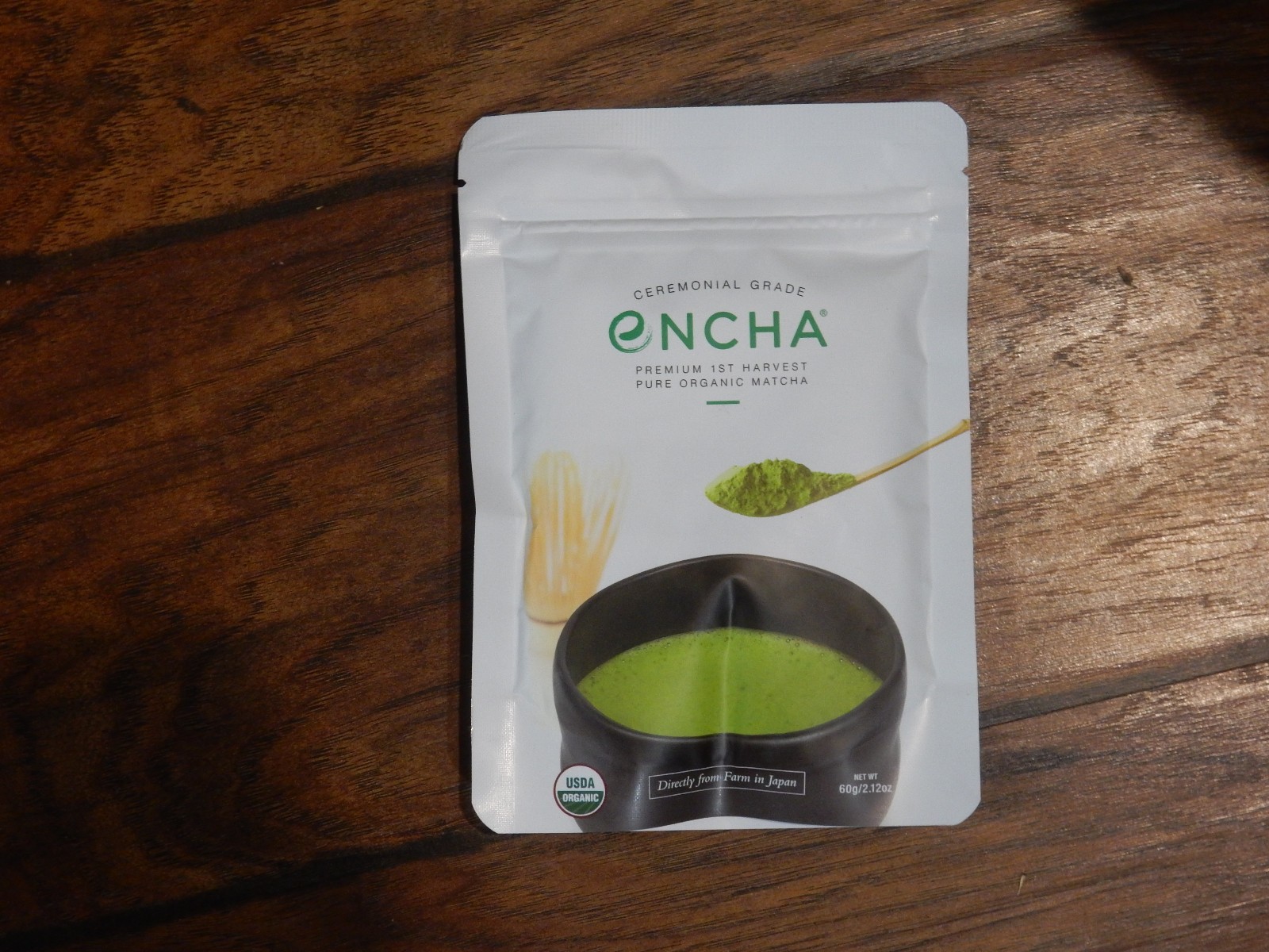 2.12 oz Encha Matcha Powder Ceremonial Grade Organic First H